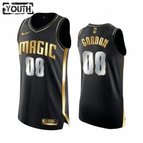 Dres Orlando Magic Aaron Gordon 00 2020-21 Crna Golden Edition Swingman - Dječji